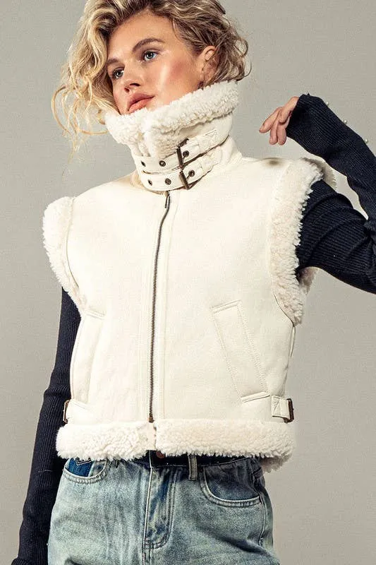 Into the Frost Biker Vest