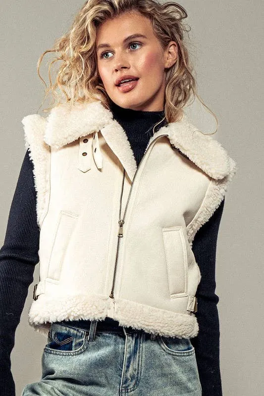 Into the Frost Biker Vest