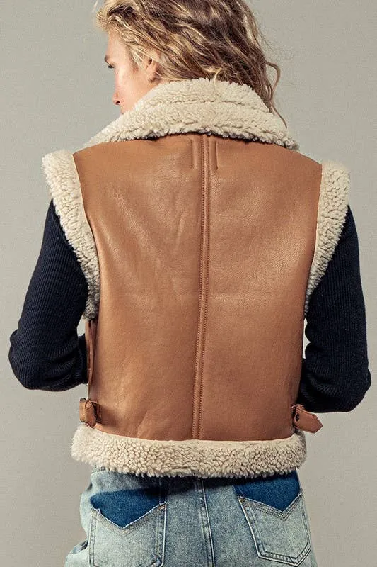 Into the Frost Biker Vest