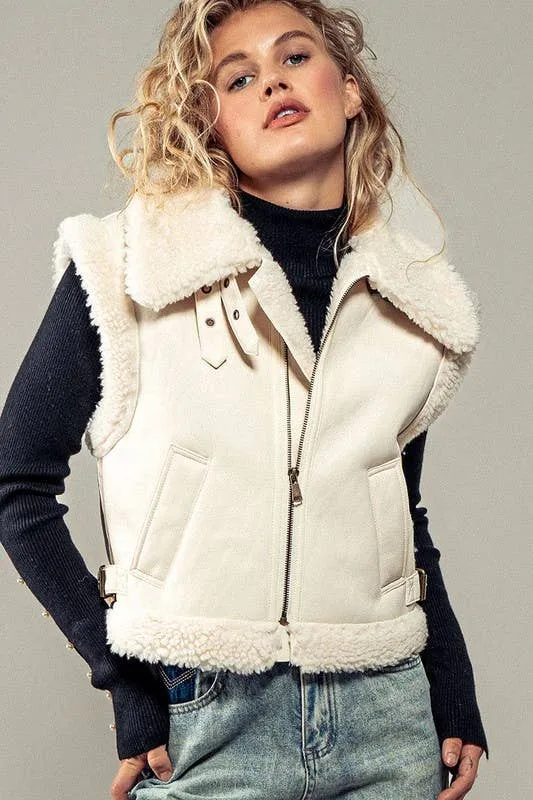 Into the Frost Biker Vest
