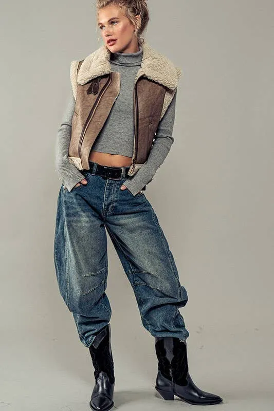 Into the Frost Biker Vest