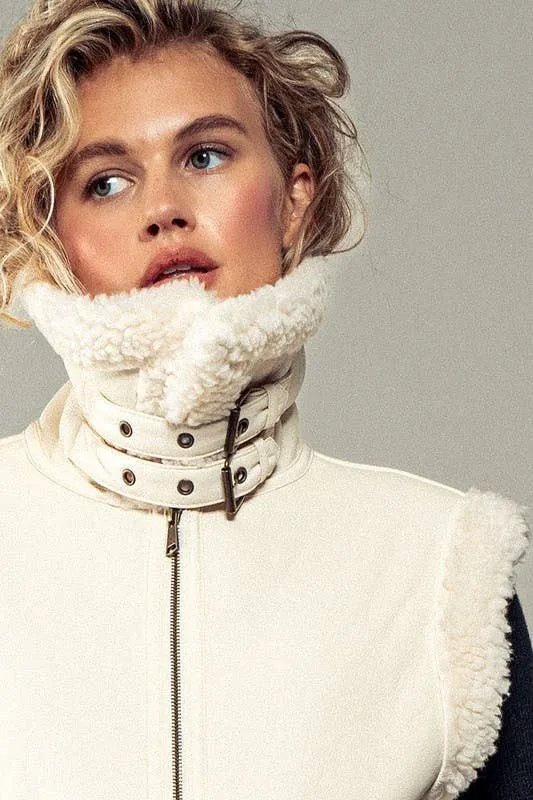 Into the Frost Biker Vest