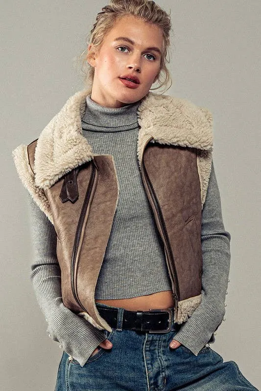Into the Frost Biker Vest