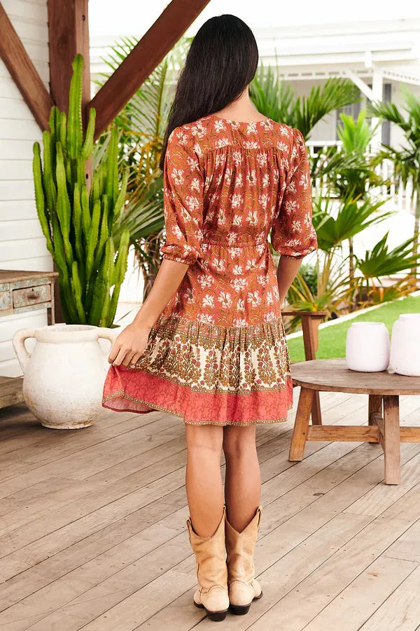 Jaase Suraya Print Rae Mini Dress