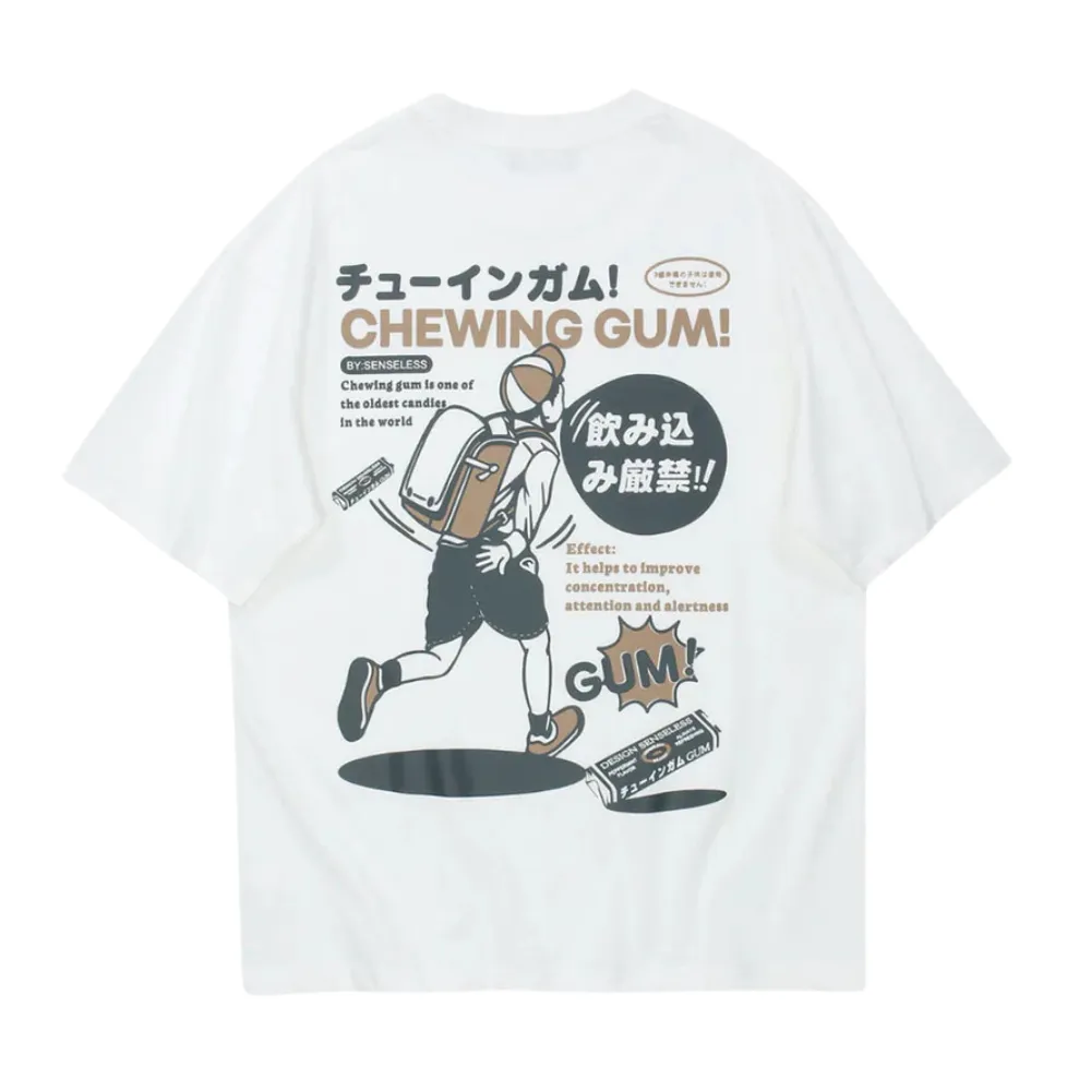 “Japanese Retro Manga Print” T-shirt