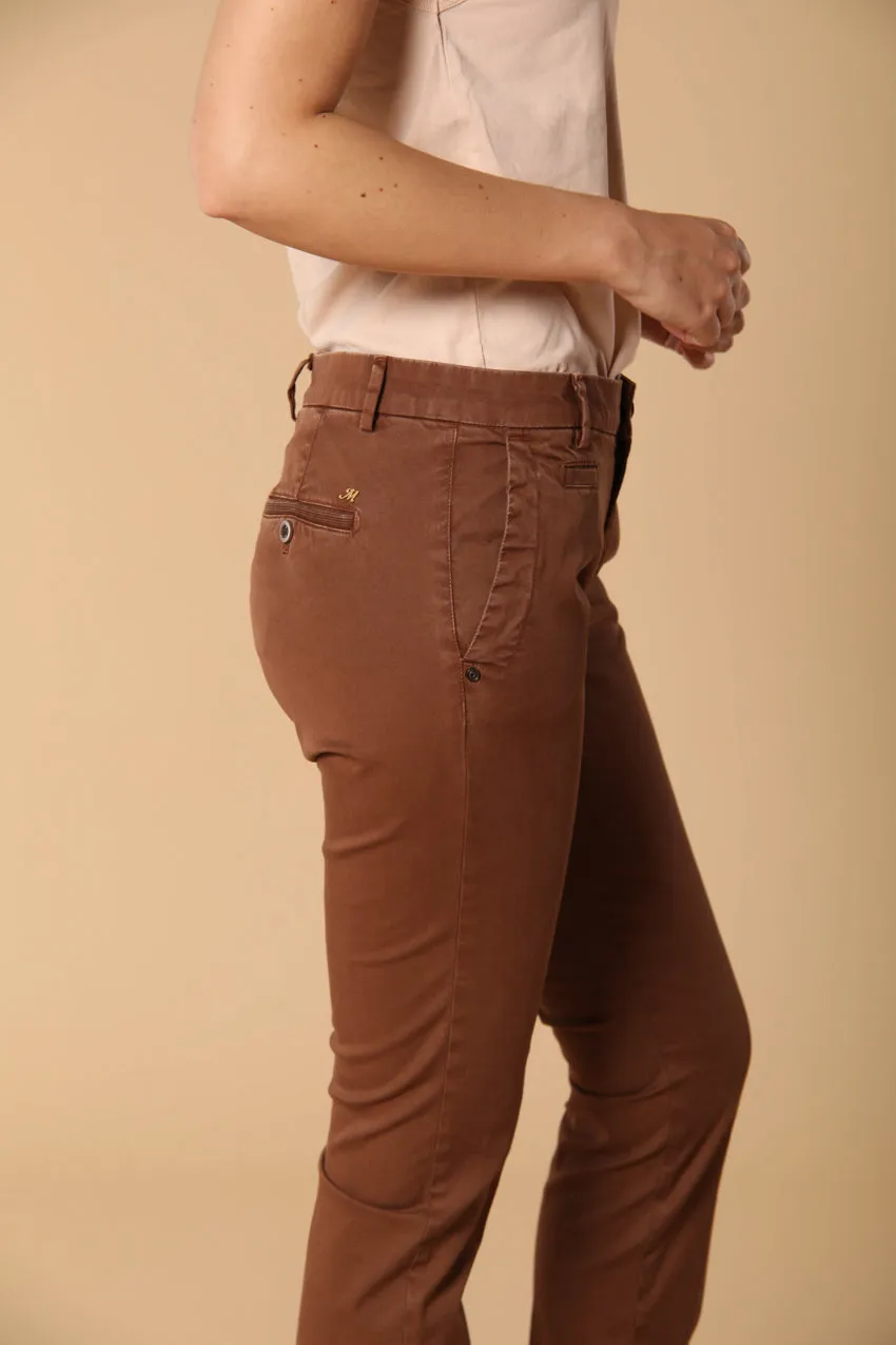 Jaqueline Archivio women's chino pants in gabardine slim fit