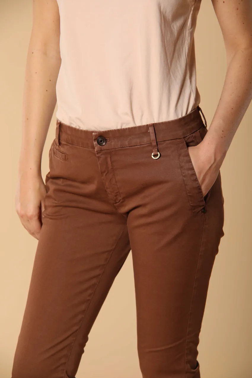 Jaqueline Archivio women's chino pants in gabardine slim fit