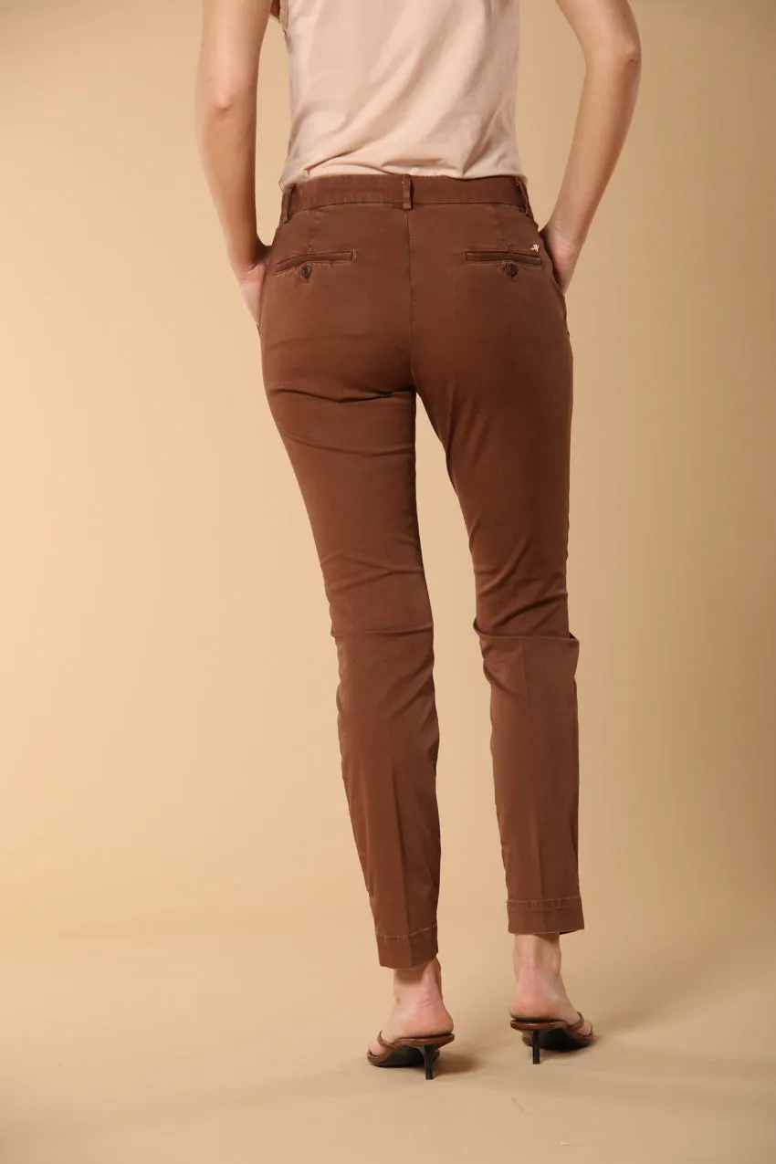 Jaqueline Archivio women's chino pants in gabardine slim fit