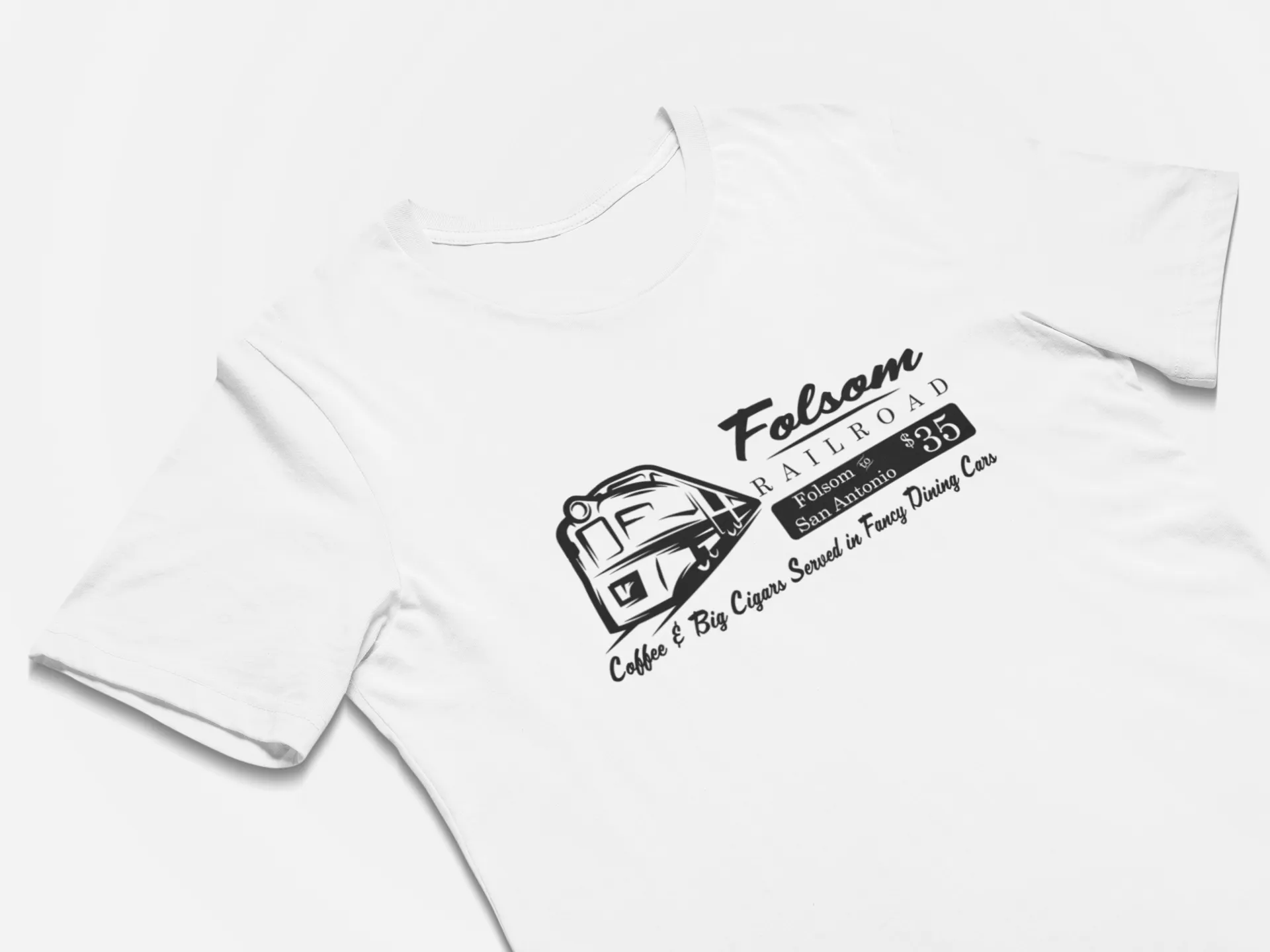 Johnny Cash Folsom Railroad Shirt