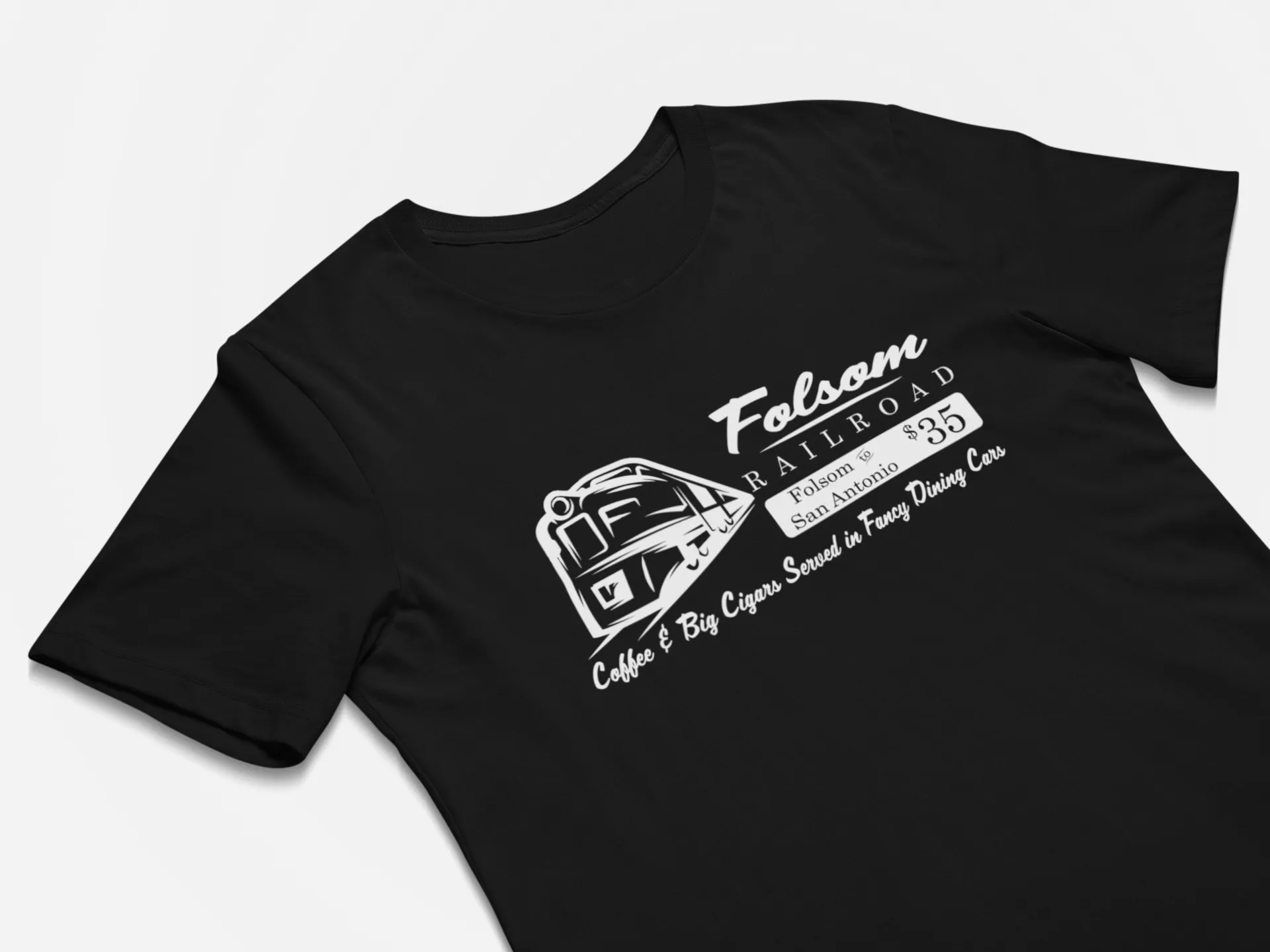 Johnny Cash Folsom Railroad Shirt
