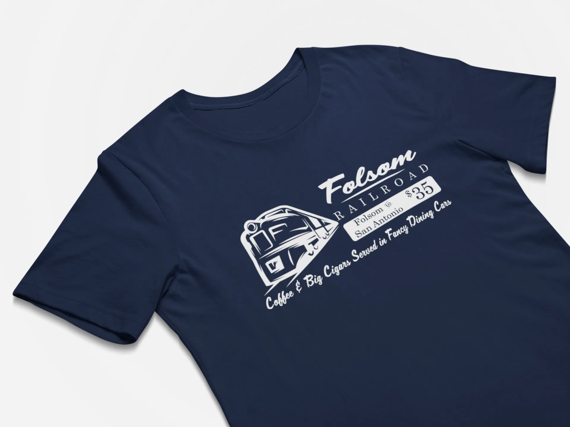Johnny Cash Folsom Railroad Shirt