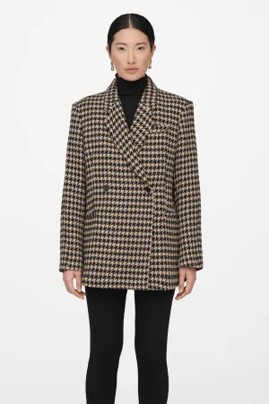 Kaia Blazer- Houndstooth