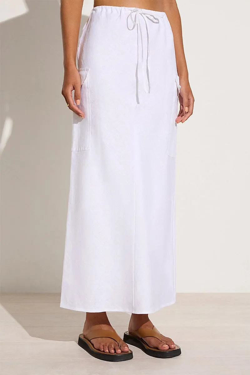 Katala Skirt In White