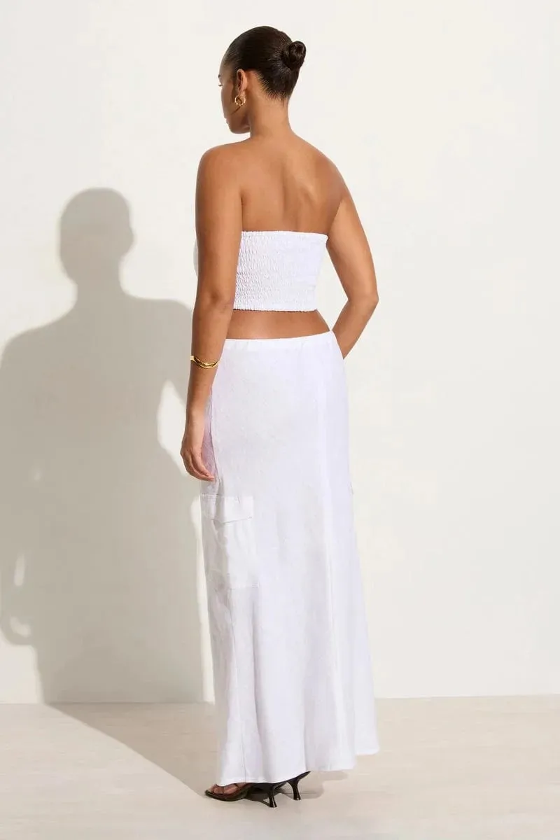 Katala Skirt In White