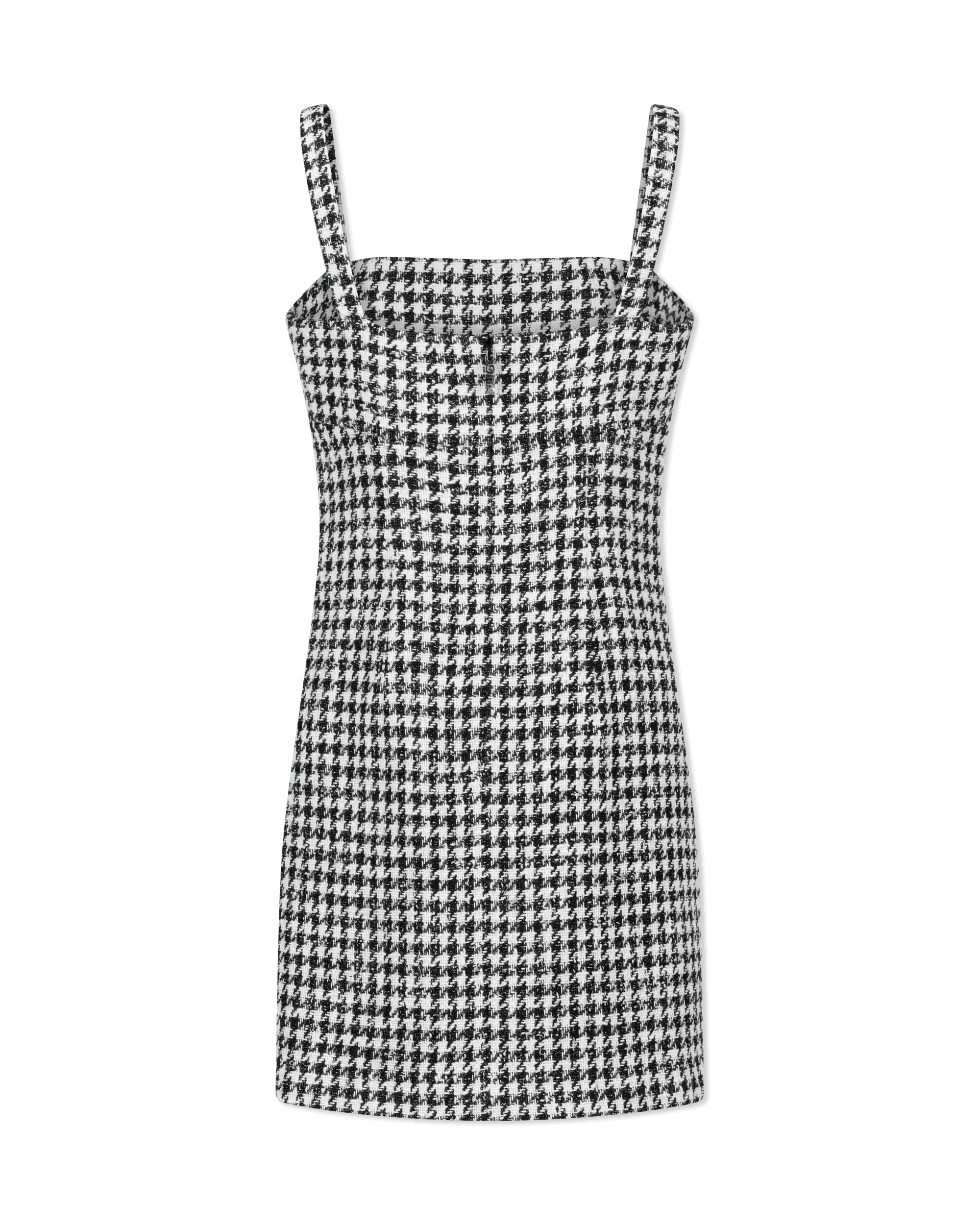 Keluno Houndstooth Mini Dress