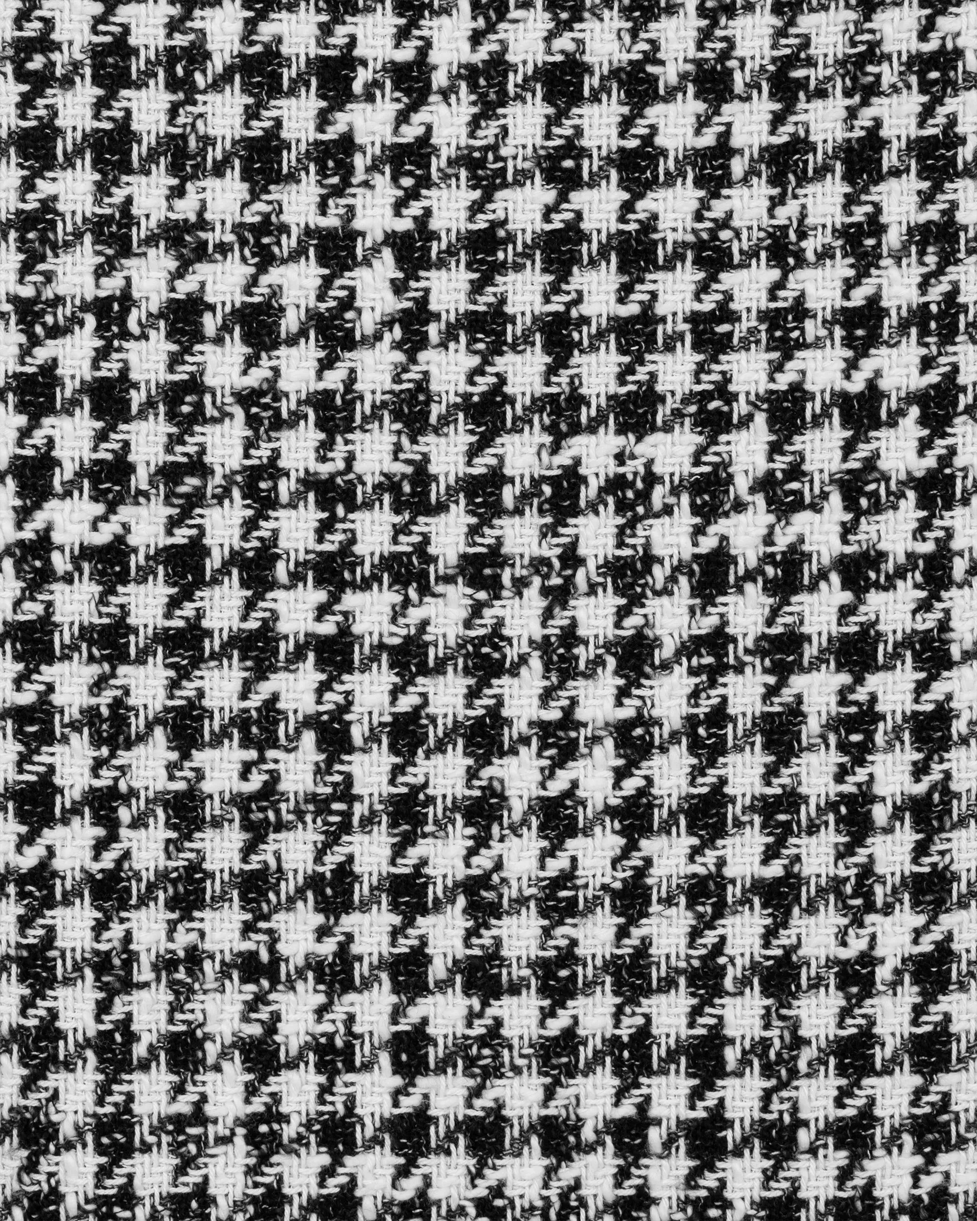 Keluno Houndstooth Mini Dress