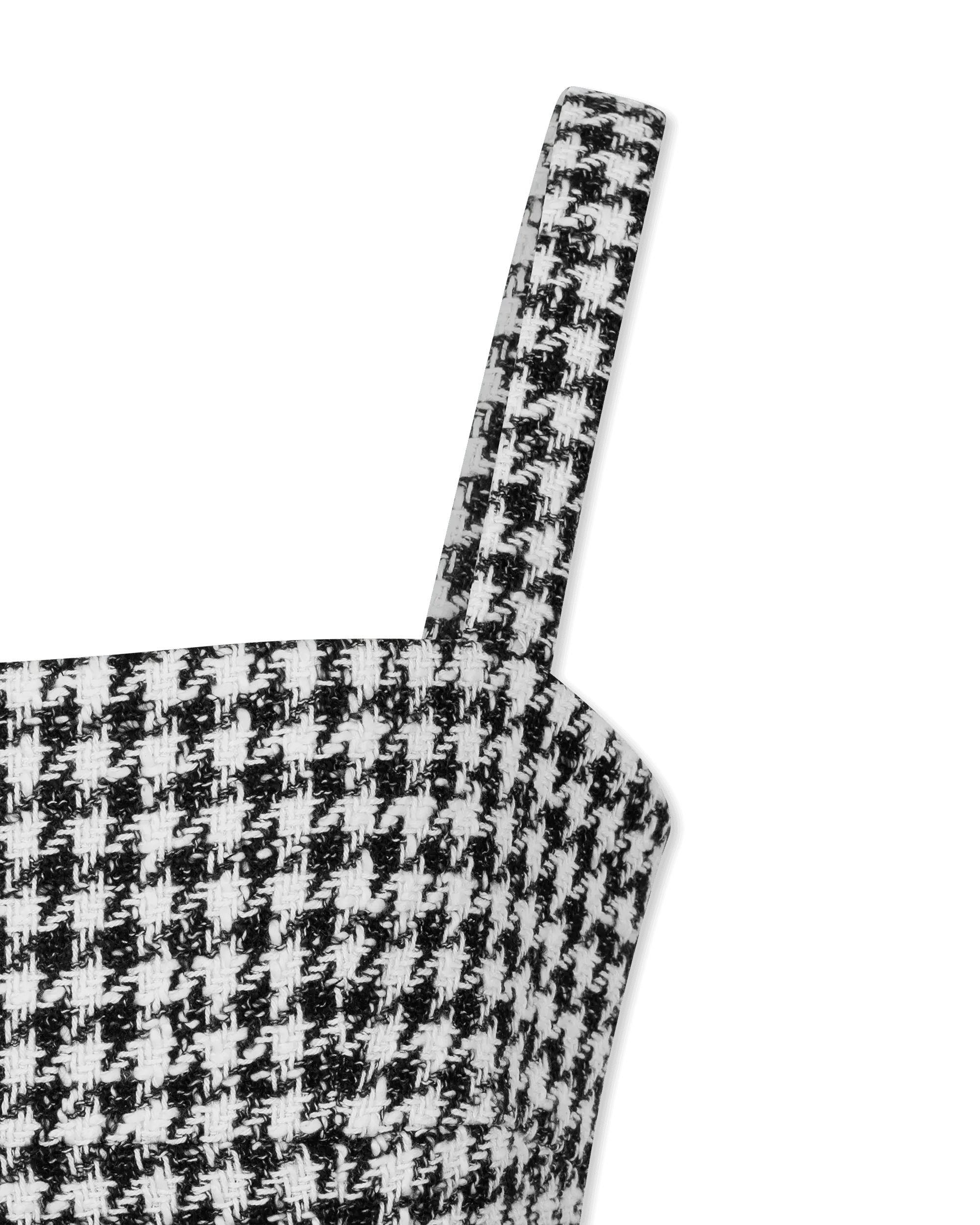 Keluno Houndstooth Mini Dress