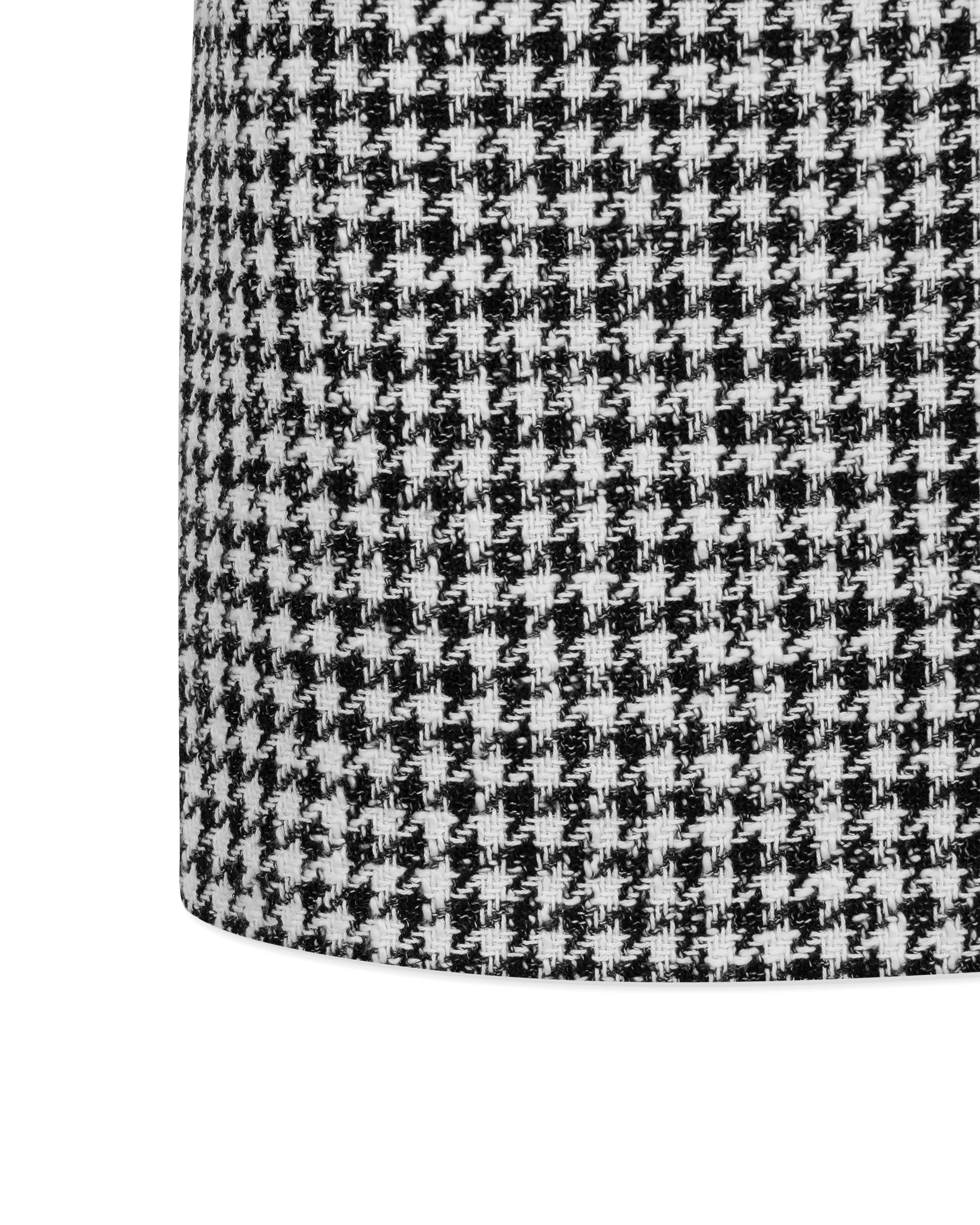 Keluno Houndstooth Mini Dress