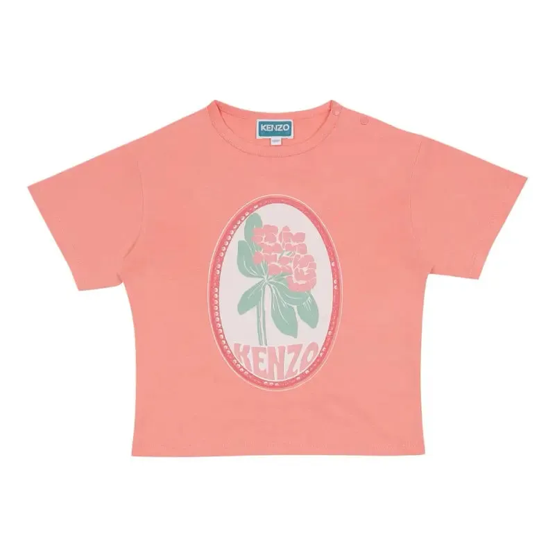 Kenzo Ivory & Peach T-Shirts
