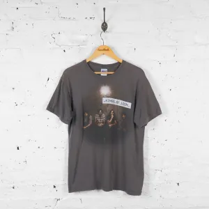 Kings of Leon 2009 Band Tour T Shirt - Brown - L