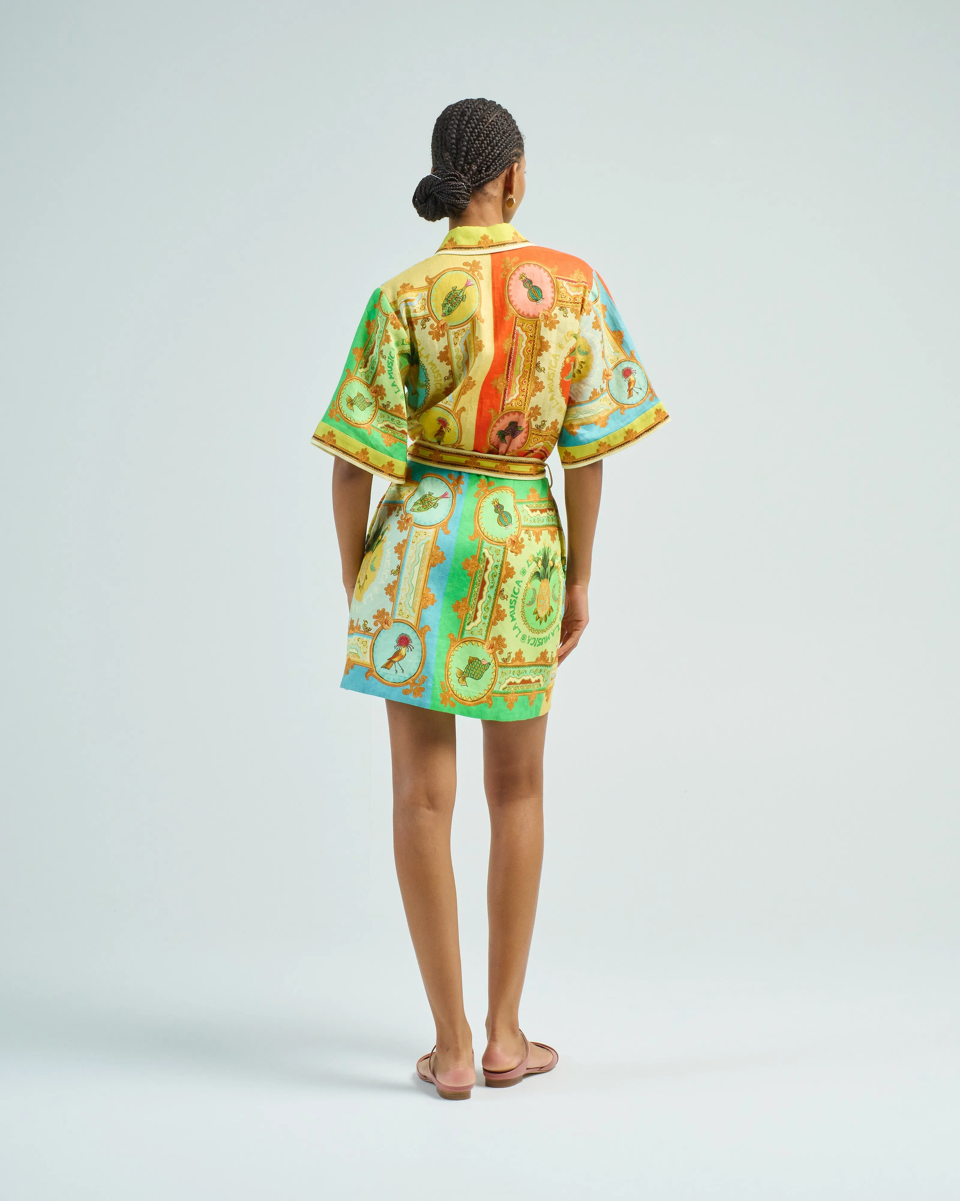 la musica mini dress