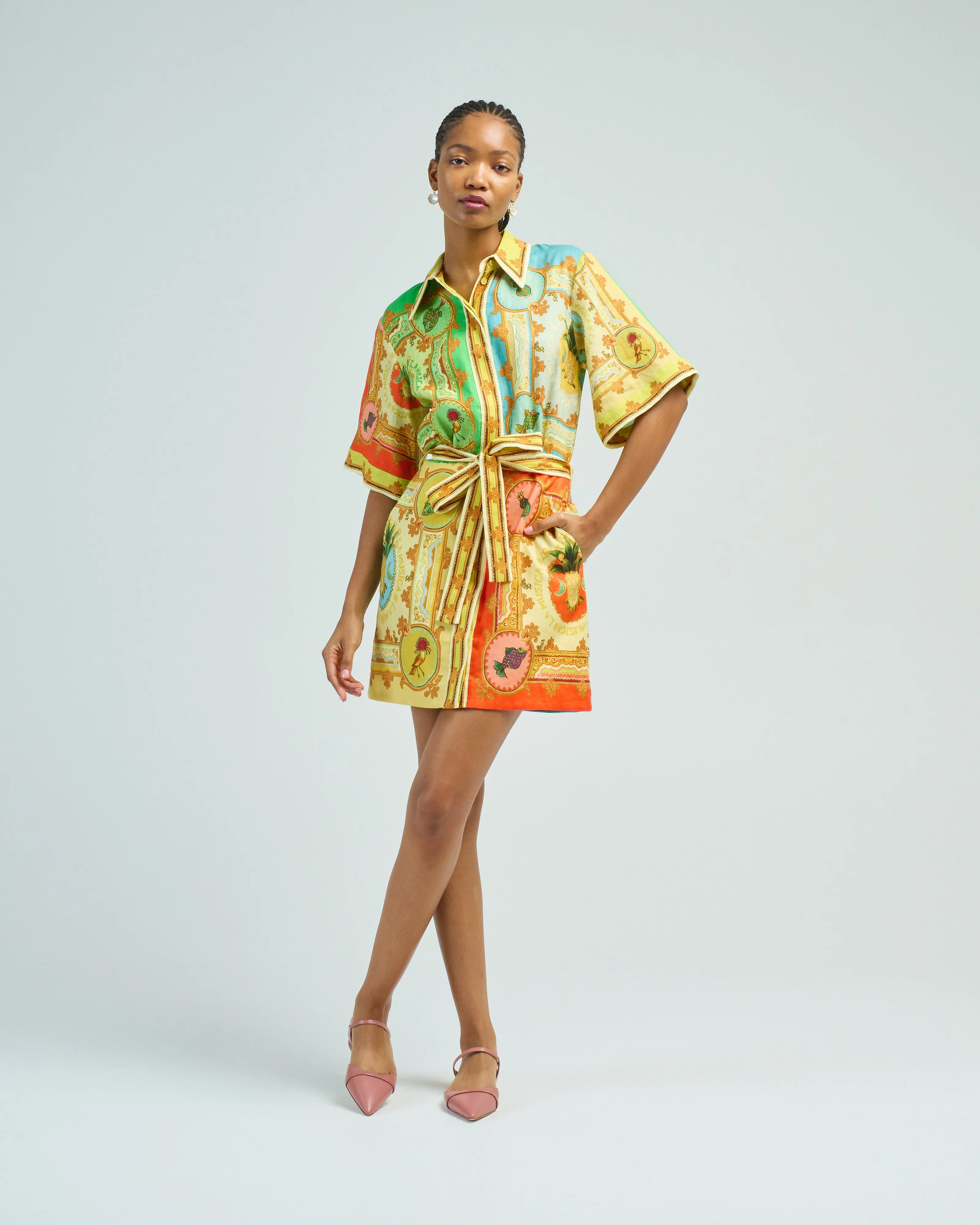 la musica mini dress