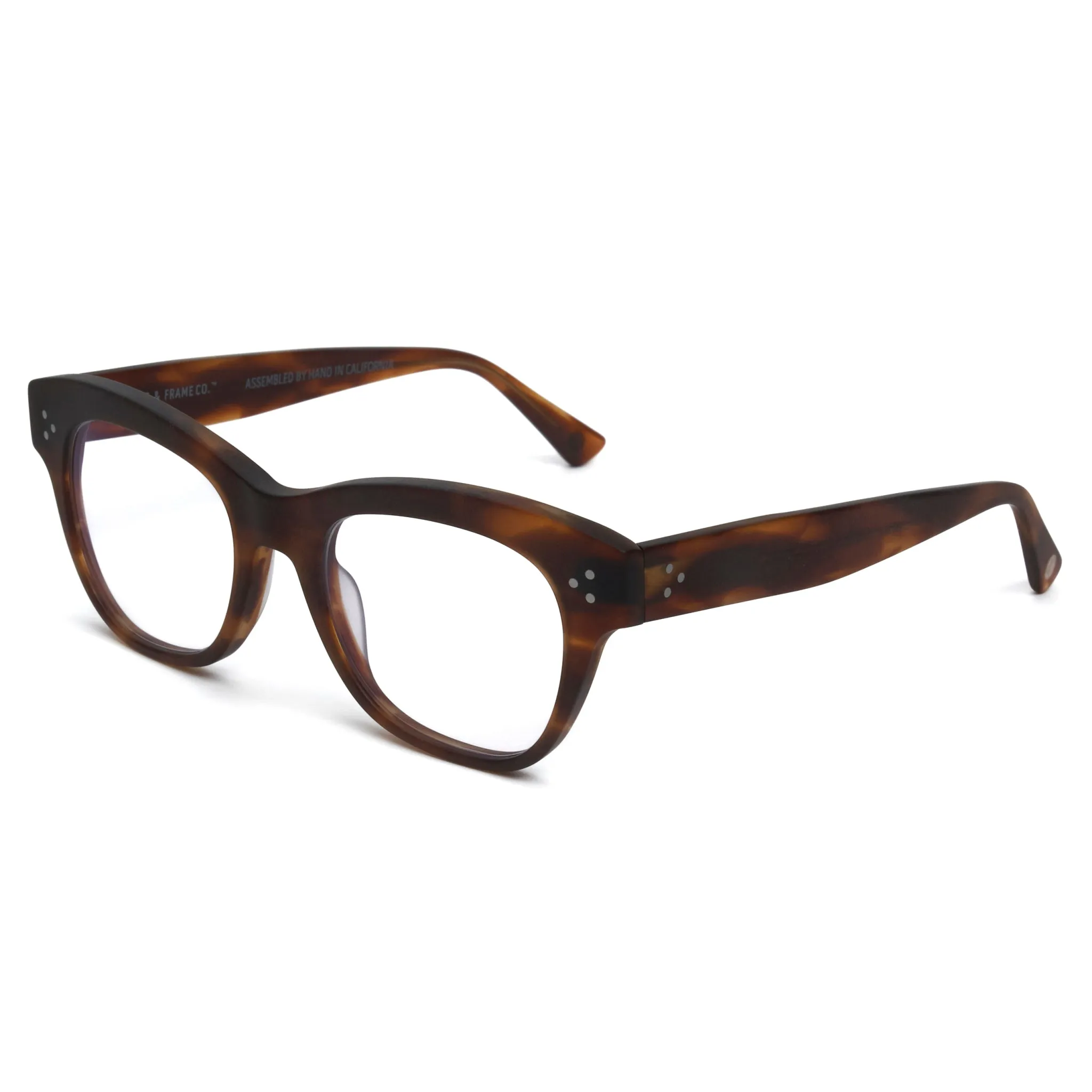 L&F &9 | Prescription Eyeglasses | Matte Sandalwood