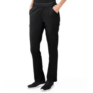 Landau Proflex Women's Tapered-Leg Cargo Pants - BLACK / Sizes XXS - 5XL