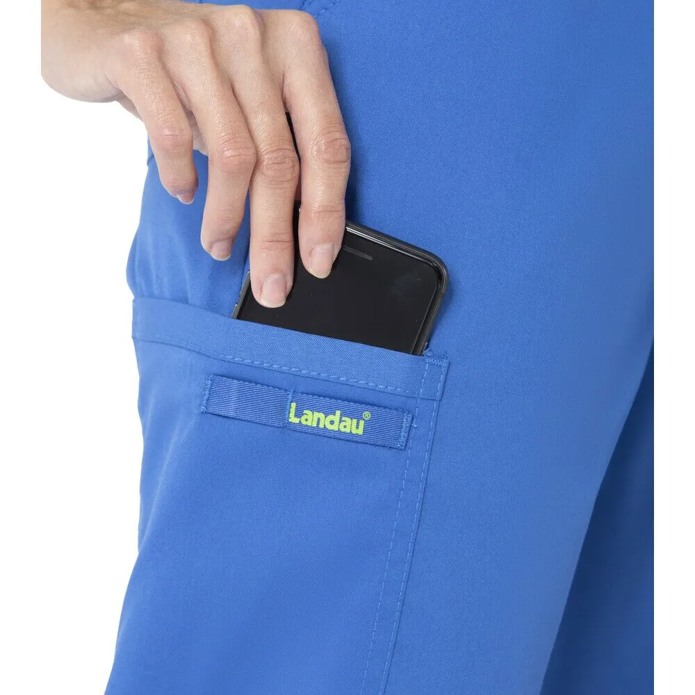 Landau Proflex Women's Tapered-Leg Cargo Pants - BLACK / Sizes XXS - 5XL