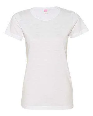 LAT Women's Fine Jersey Crew Neck T-Shirt - 3516