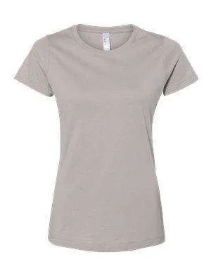 LAT Women's Fine Jersey Crew Neck T-Shirt - 3516