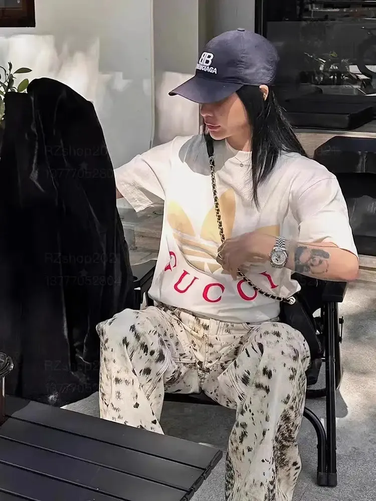 Leopard Print Jeans