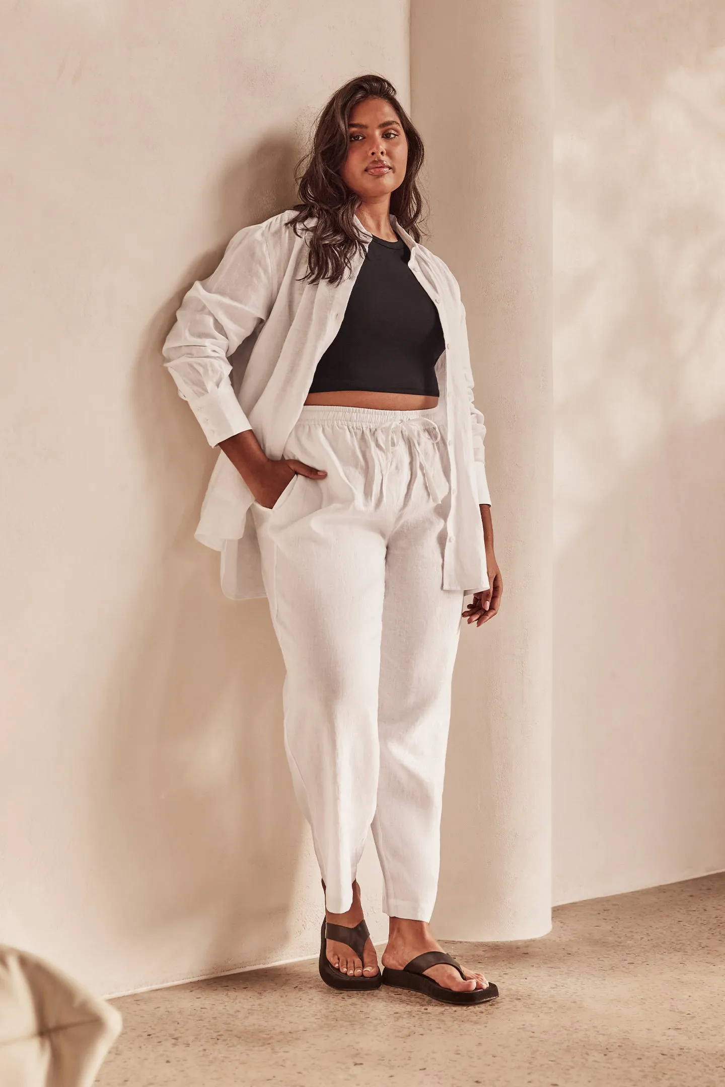 LINEN PANT