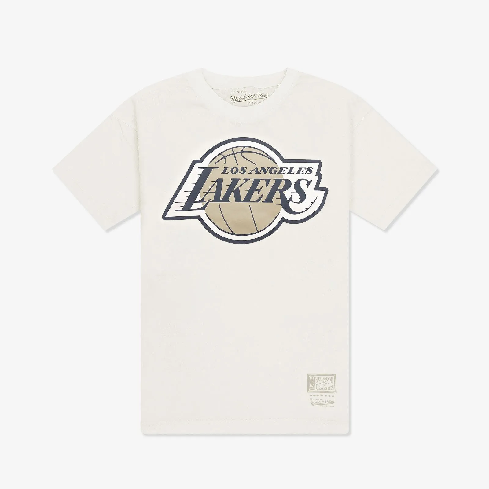 Los Angeles Lakers Tonal Logo Tee - Unbleached