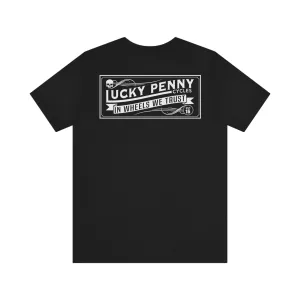 Lucky Penny Cycles Vintage Square T-Shirt