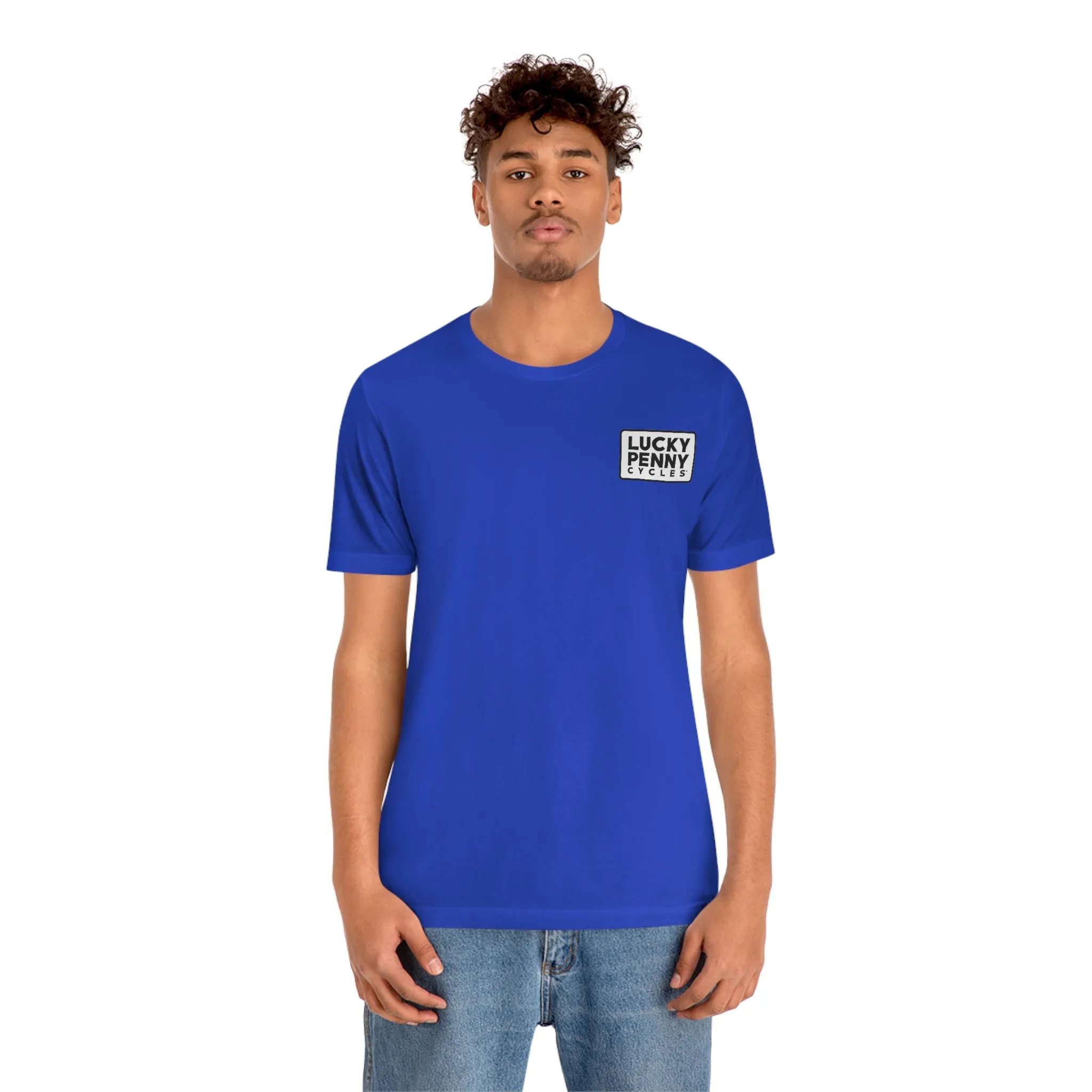 Lucky Penny Cycles Vintage Square T-Shirt
