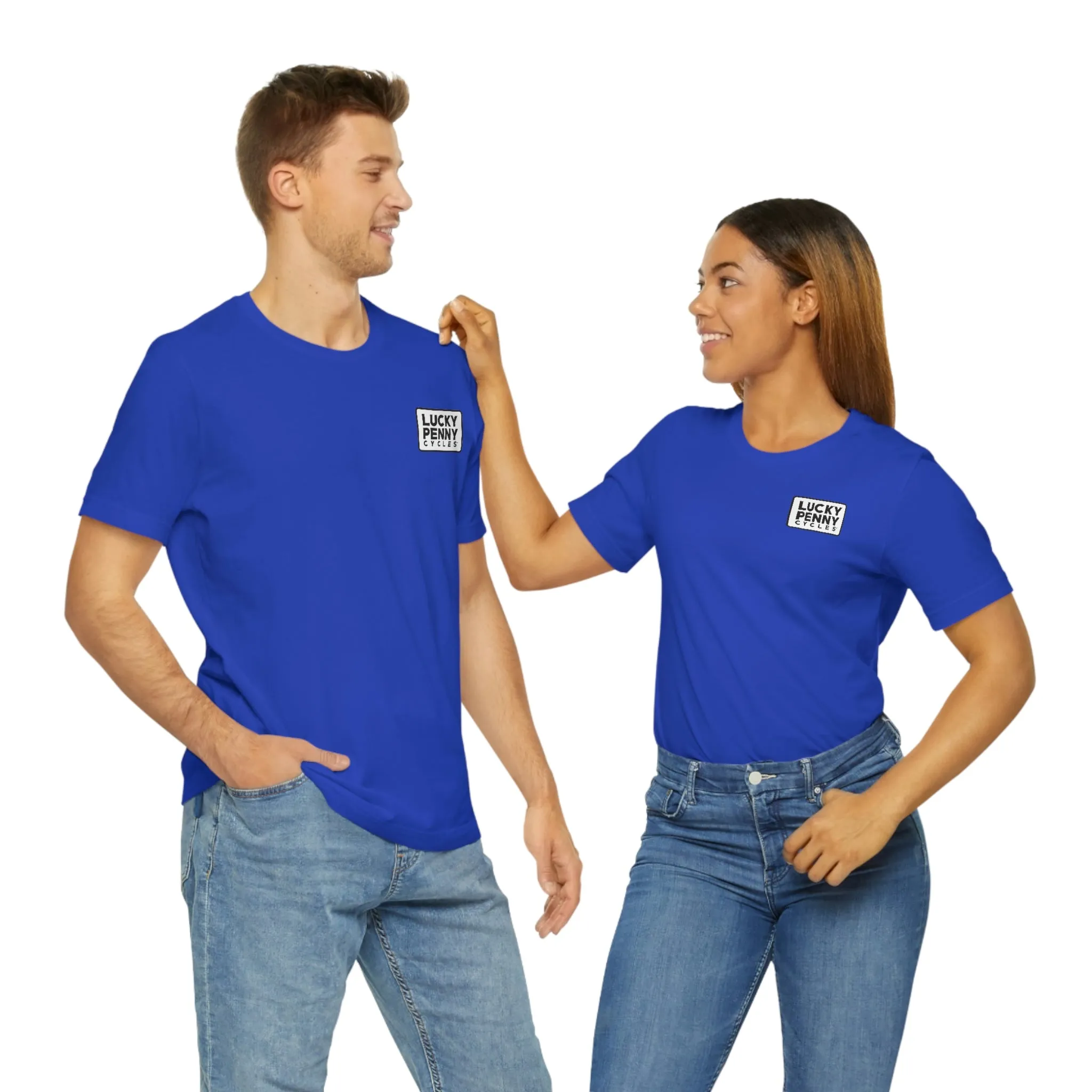 Lucky Penny Cycles Vintage Square T-Shirt