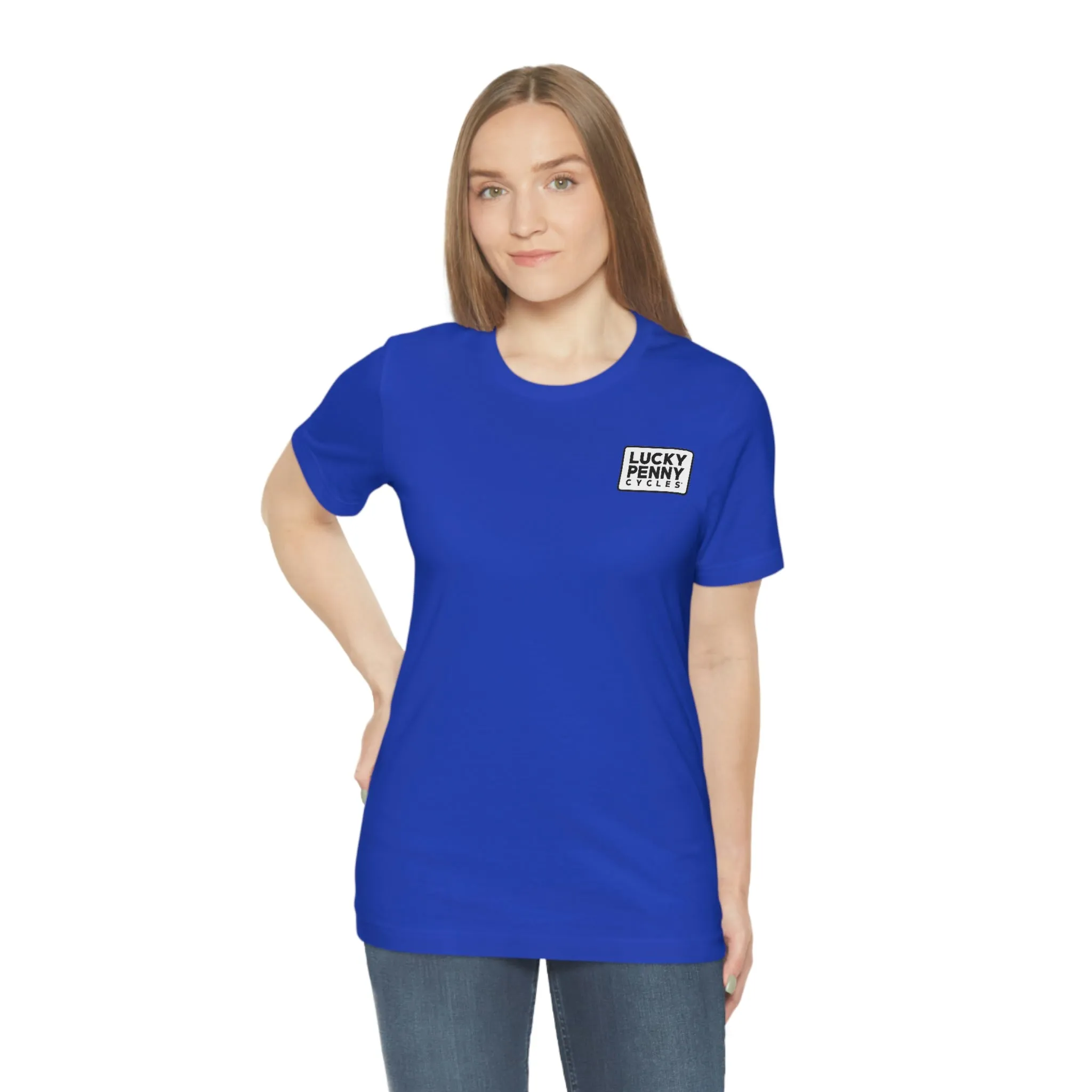 Lucky Penny Cycles Vintage Square T-Shirt