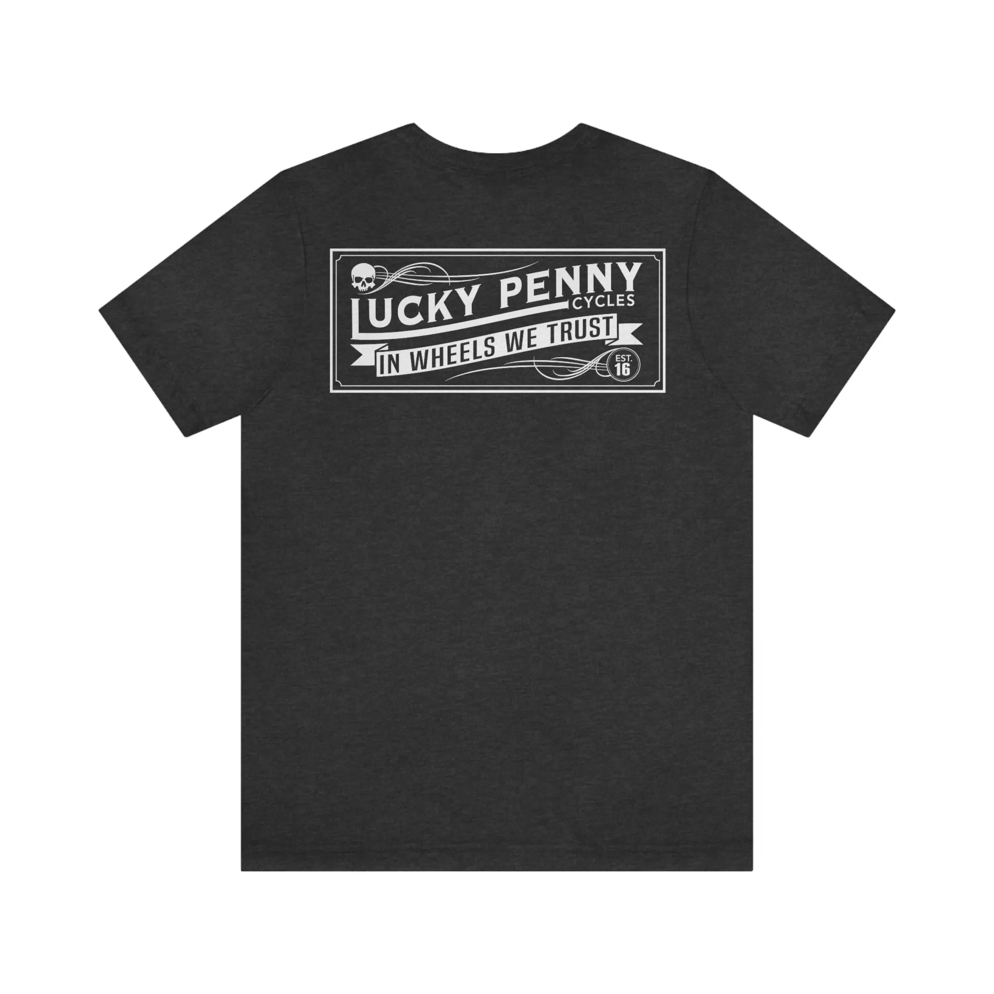 Lucky Penny Cycles Vintage Square T-Shirt
