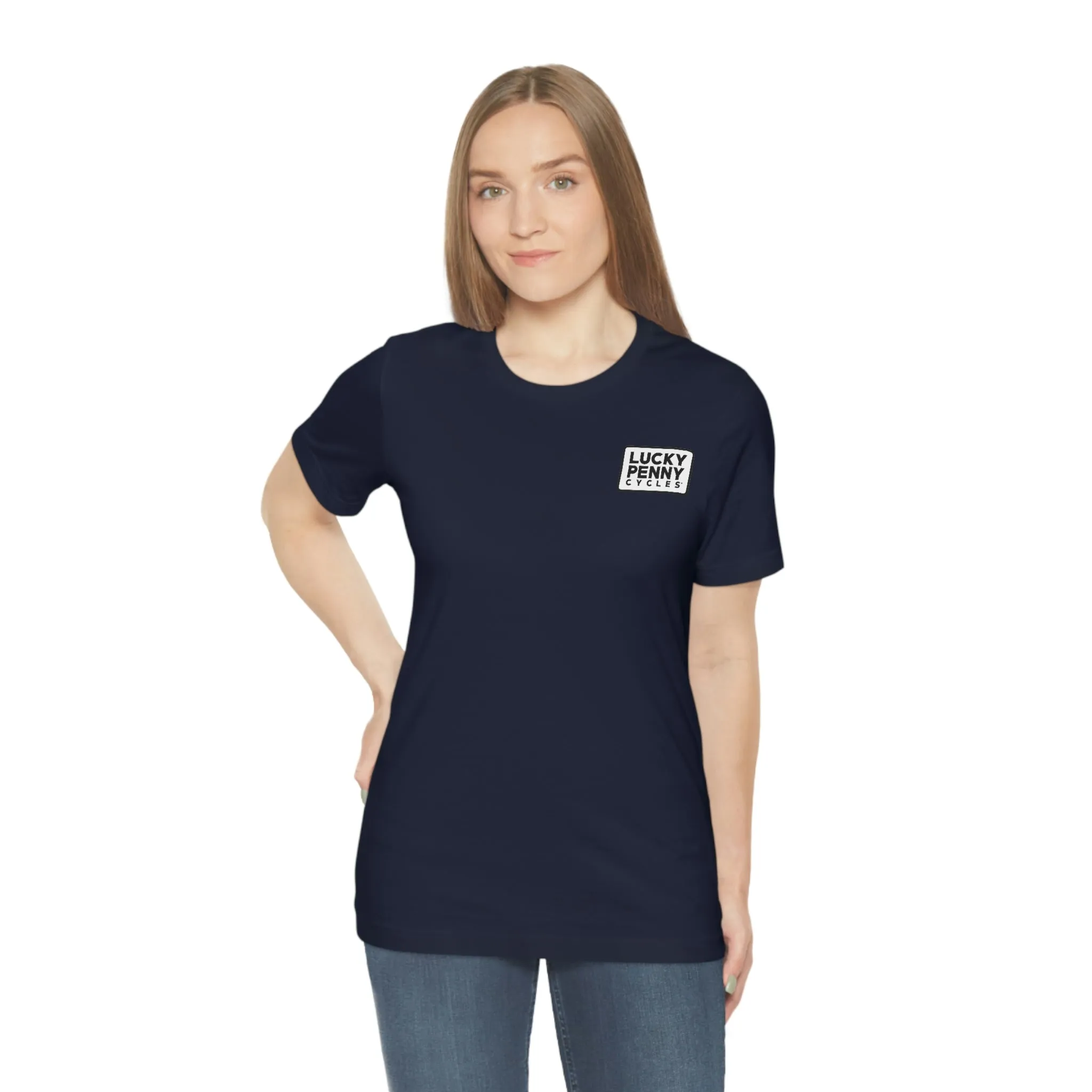 Lucky Penny Cycles Vintage Square T-Shirt
