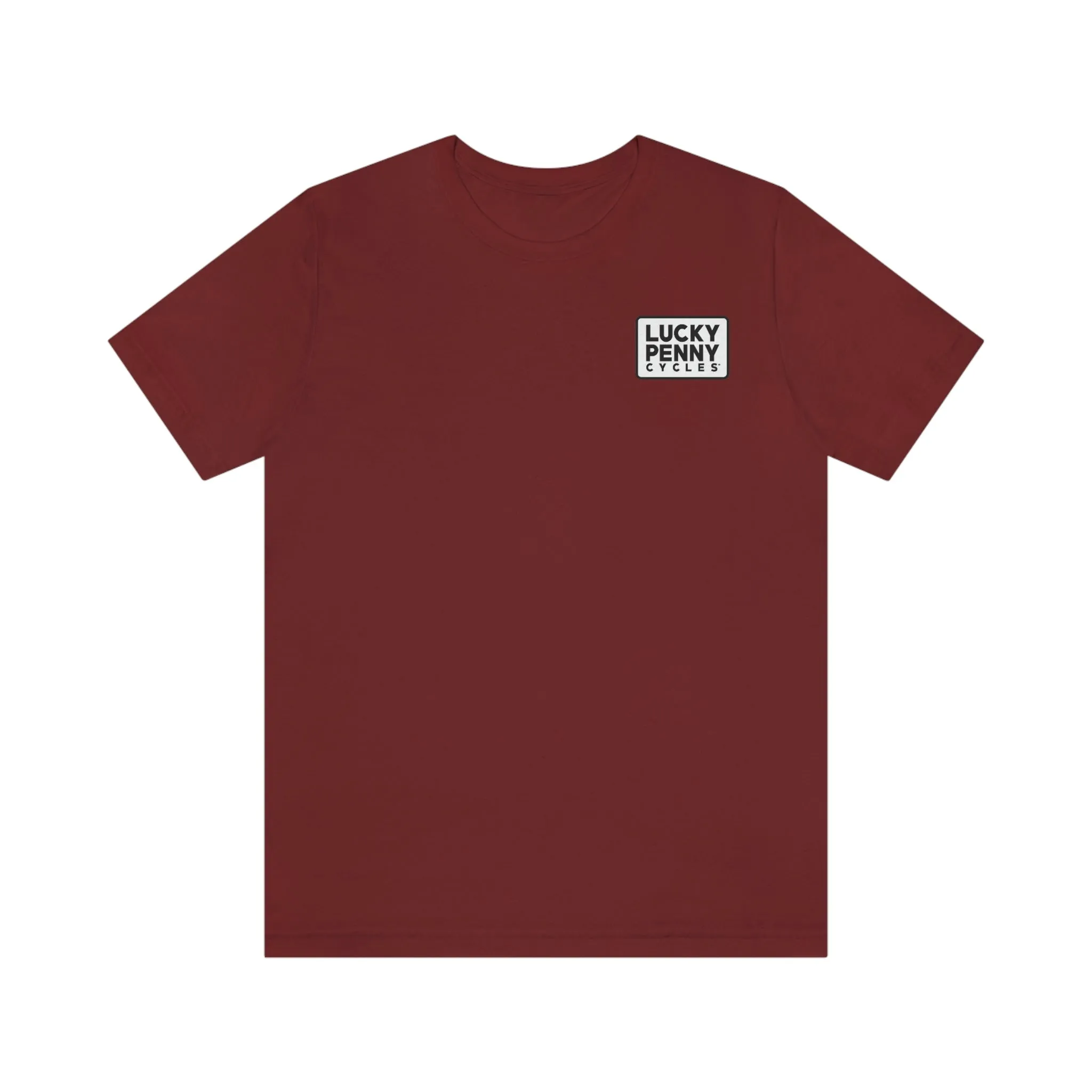 Lucky Penny Cycles Vintage Square T-Shirt