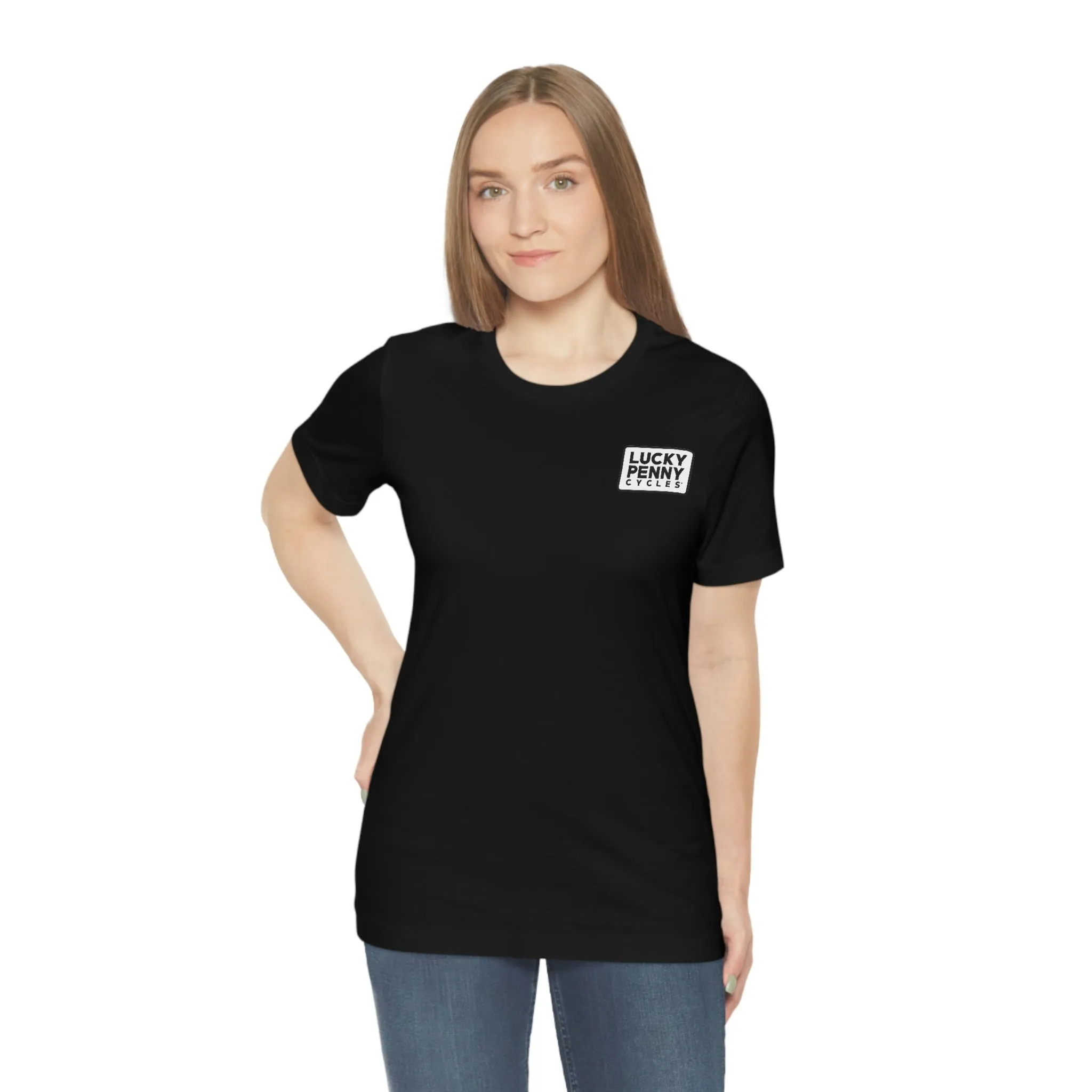 Lucky Penny Cycles Vintage Square T-Shirt