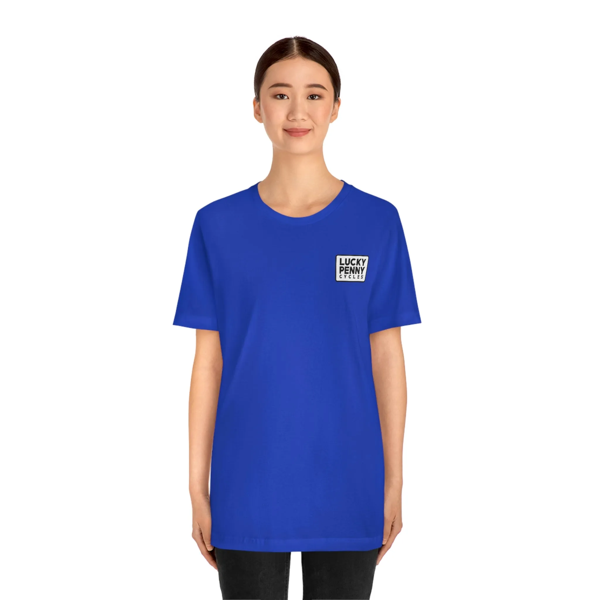 Lucky Penny Cycles Vintage Square T-Shirt