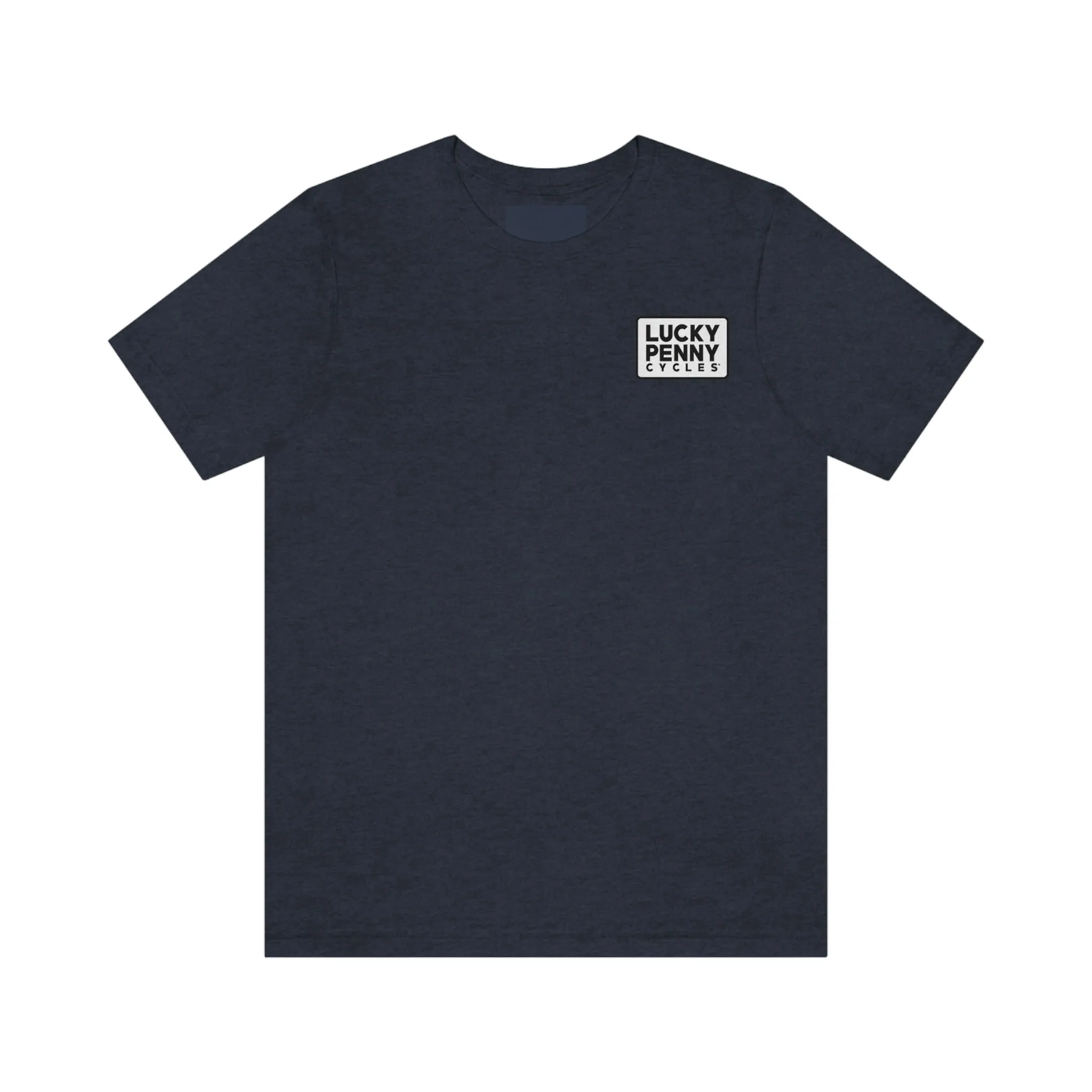 Lucky Penny Cycles Vintage Square T-Shirt