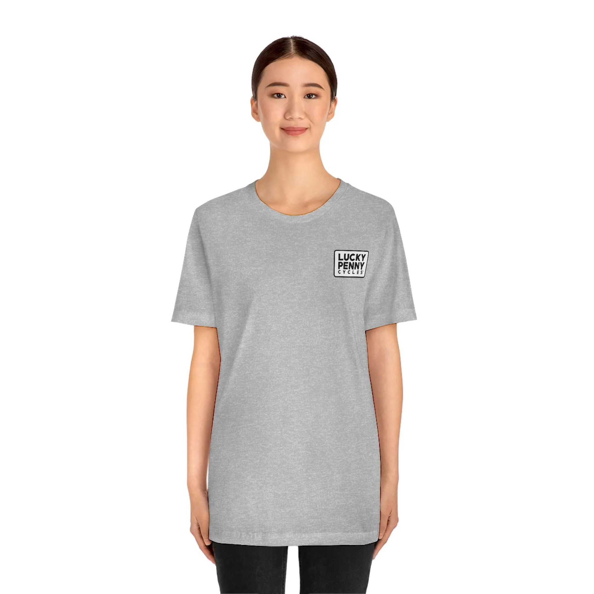 Lucky Penny Cycles Vintage Square T-Shirt