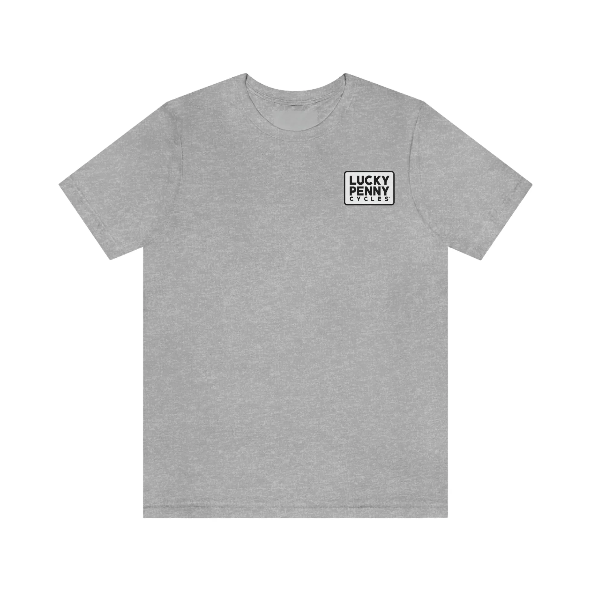 Lucky Penny Cycles Vintage Square T-Shirt