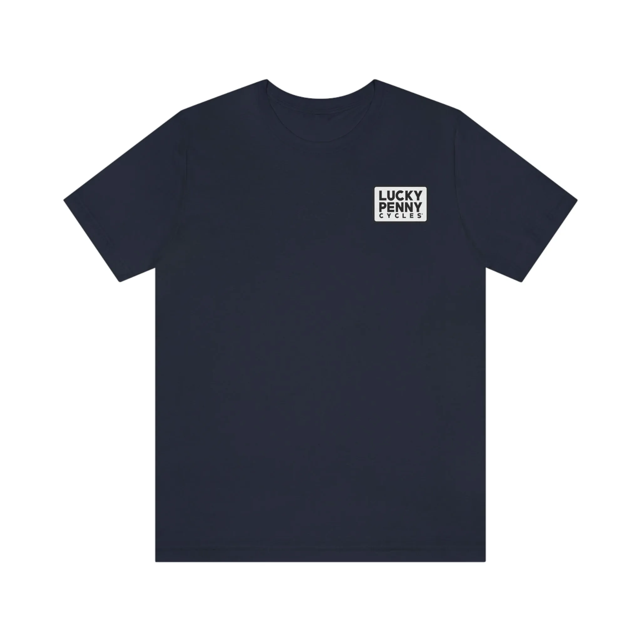 Lucky Penny Cycles Vintage Square T-Shirt