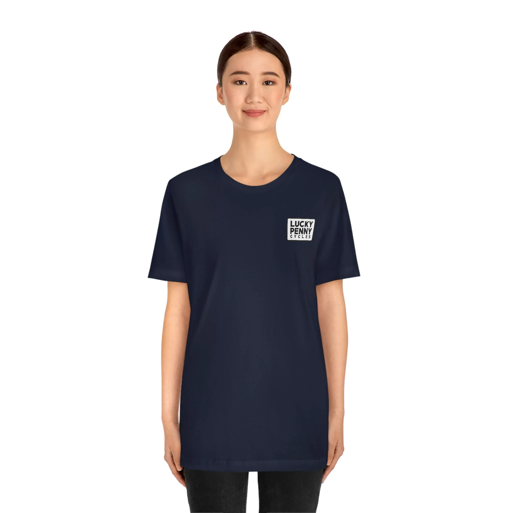 Lucky Penny Cycles Vintage Square T-Shirt