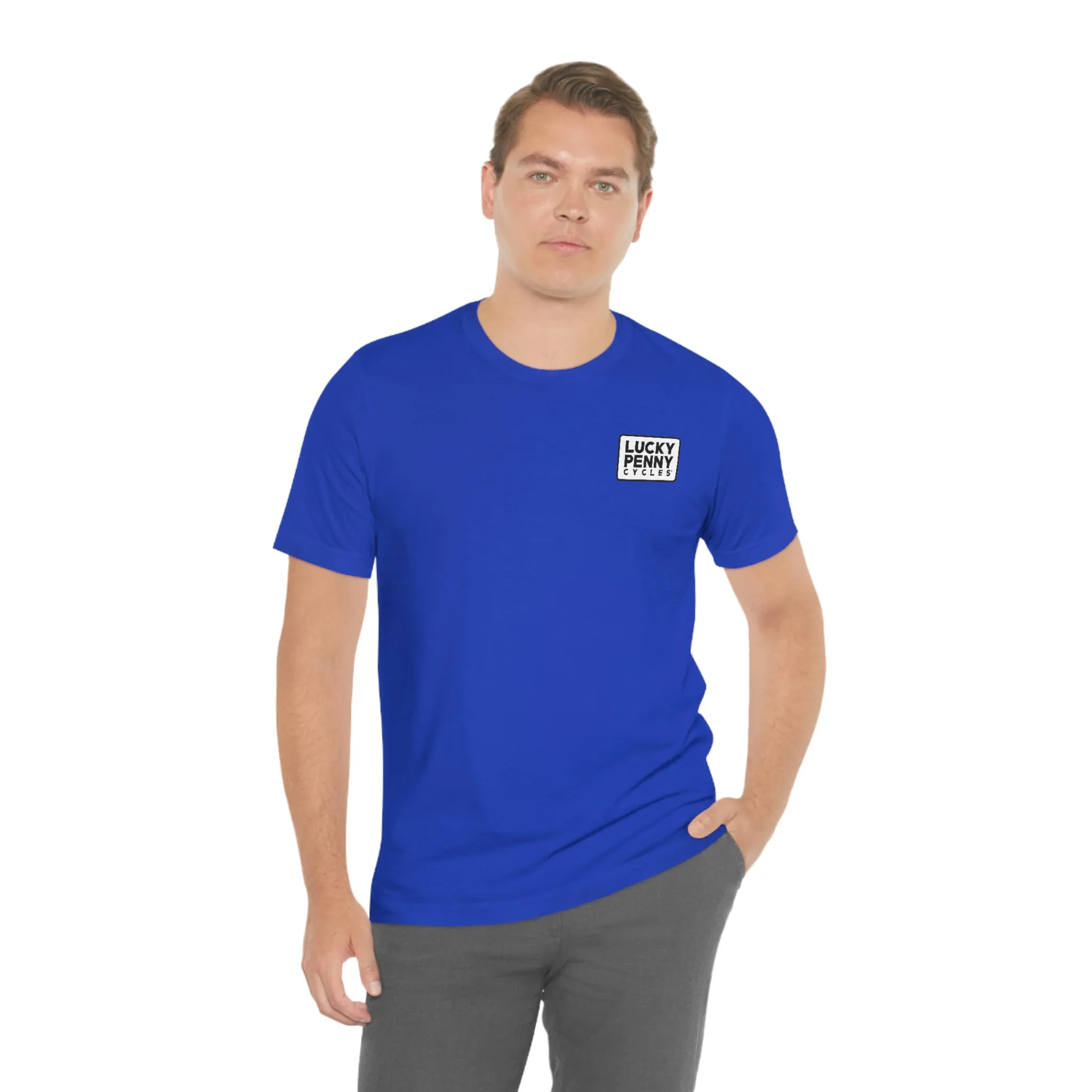 Lucky Penny Cycles Vintage Square T-Shirt