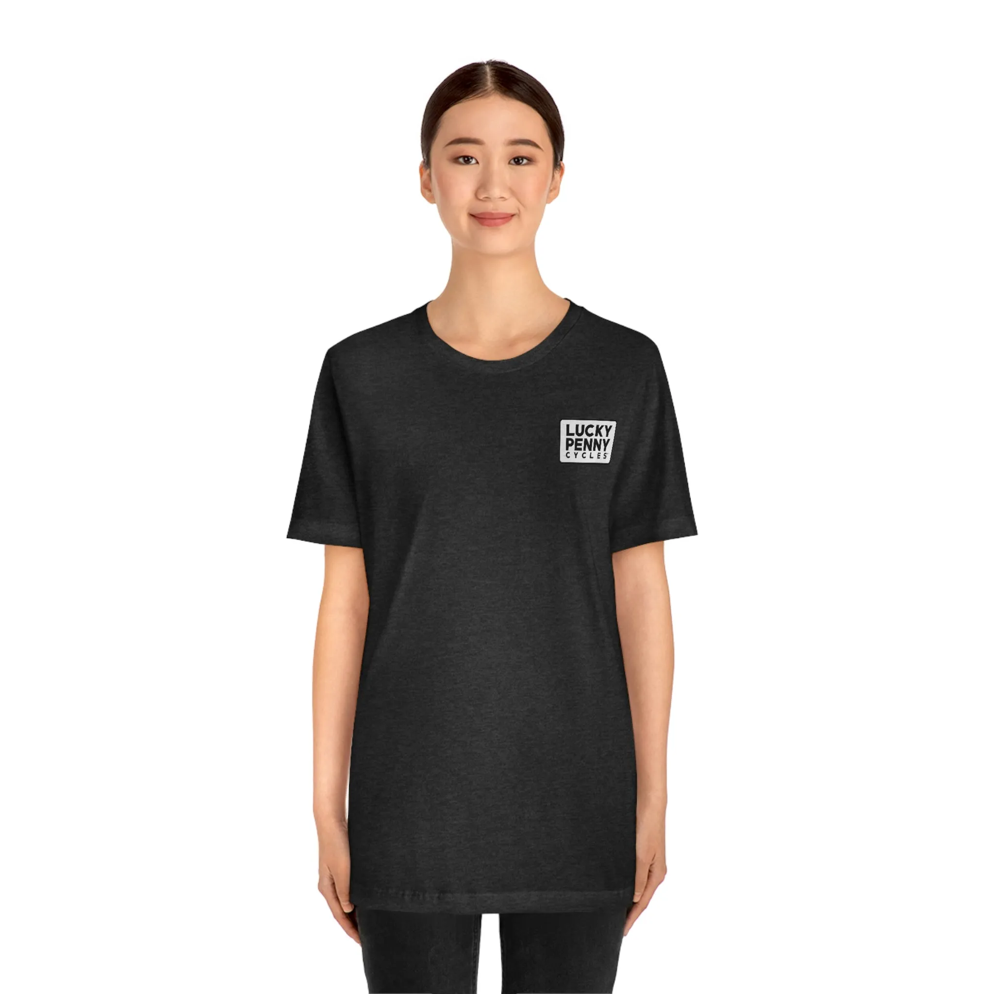 Lucky Penny Cycles Vintage Square T-Shirt